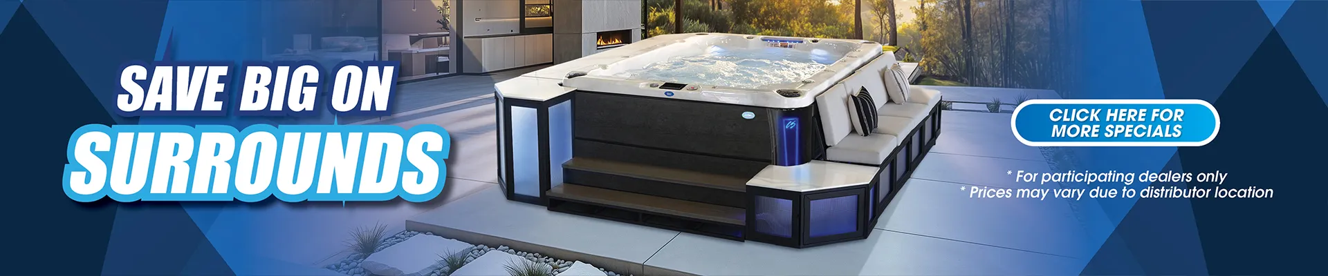 Calspas hot tub being used in a family setting - Nampa